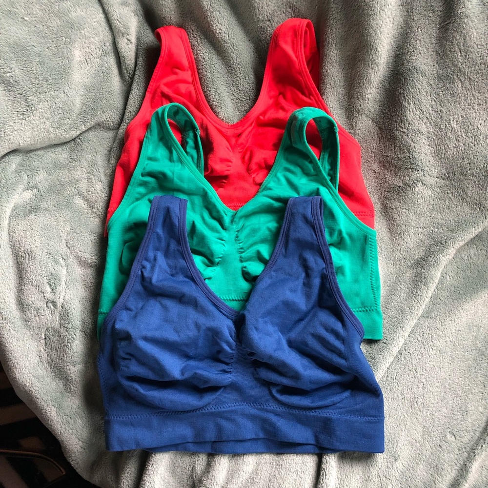 Colorful Genie Bra Trio